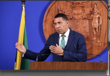 Prime Minister Andrew Holness