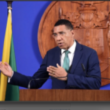 Prime Minister Andrew Holness