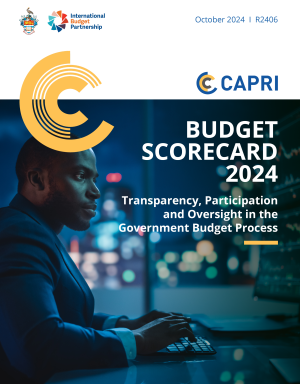 Budget Scorecard: Transparency, Participation, and Oversight in the Government Budget Process